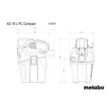 AKUMULATORSKI SET METABO SET SXA 18 LTX 125 BL + AS 18 L PC COMPACT