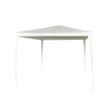 PAVILJON MQ VRTNI 3X3 M, PE, BEL