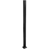 STEBER ZA OGRAJO M 830X50X50 MM ANTRACIT S PODSTAVKOM ZA BETON