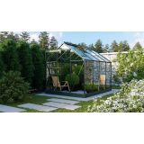 STEKLEN RASTLINJAK VITAVIA PLANET 5000 ESG 3MM, 1,95X2,57M SMARAGDNA - RASTLINJAK+ OKVIR ZA TEMELJ=SET
