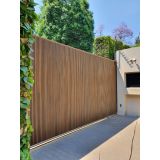 STENSKA OBLOGA BAMBUSWPC WPC FASADNI SISTEM RJAVA 3000X217X24MM