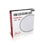 STROPNA LED LUČ, OKROGLA, 18W OPAL, 3000K, 1350LM