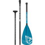 SUP VESLO AQUA MARINA CARBON GUIDE 3-DELNO KARBON - STEK. VLAK