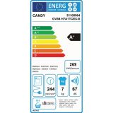 SUŠILNI STROJ CANDY GVS4 H7A1TCEX-S TOPLOTNA ČRPALKA