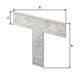 VEZNI ELEMENT ALBERTS T OBLIKA 140X110X30 MM