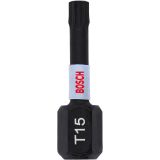 TORX NASTAVEK C6,3 BOSCH T15 25 MM 2 KOS IMPACT CONTROL