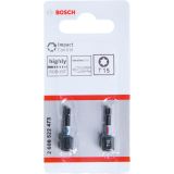 TORX NASTAVEK C6,3 BOSCH T15 25 MM 2 KOS IMPACT CONTROL