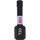 TORX NASTAVEK C6,3 BOSCH T20 25 MM 2 KOS IMPACT CONTROL