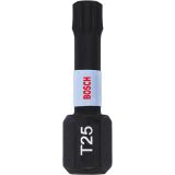 TORX NASTAVEK C6,3 BOSCH T25 25 MM 2 KOS IMPACT CONTROL