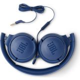 SLUŠALKE JBL TUNE500 MODRE