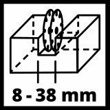 ZIDNI ROČNI REZKAR EINHELL TE-MA 1700