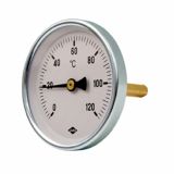 TERMOMETER JAKO BIMETALNI FI 100 0-120 ST L=45, 12.7 MM (1/2)