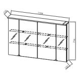 TOALETNA OMARICA KOLPA SAN TON 110 WH BELA TOALETNA LED,SW, S