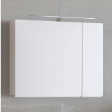 TOALETNA OMARICA KOLPA SAN TOO 80 WH OXANA BELA TOAL. Z LED, STIKALO,VTIČ
