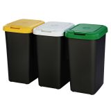 TRIO DUST BIN FOR SEPARATE WASTES