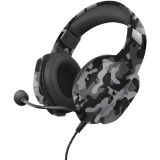 TRUST GXT323K CARUS GAMING SLUŠALKE, ČRNA
