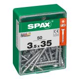 UNIVERZALNI VIJAK SPAX TX 3.5X35 WIROX A2F V ZAVITKU 50KOS