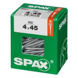 UNIVERZALNI VIJAK SPAX TX 4X45 WIROX A2F V ZAVITKU 100KOS