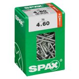 UNIVERZALNI VIJAK SPAX TX 4X60 WIROX A2F V ZAVITKU 75KOS