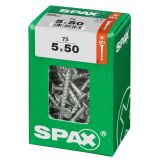 UNIVERZALNI VIJAK SPAX TX 5X50 WIROX A2F V ZAVITKU 75KOS