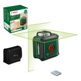 UNIVERSALLEVEL 360 LINIJSKI LASER Z ZELENIM ŽARKOM