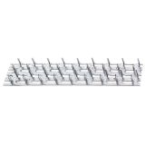 VEZNI ELEMENT ALBERTS 127X38MM PLOŠČA Z ŽIČNIKI PERFORIRANA