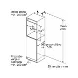 VGRADNA ZAMRZOVALNA OMARA BOSCH GIV11AFE0