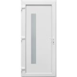 VHODNA KOVINSKA VRATA SYSTEM55 VIGO 980X2080 MM L BELA