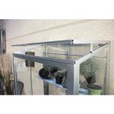 VITAVIA POLIS BALCONY GREENHOUSE 350 ESG STEEL FOUNDATION, ALU