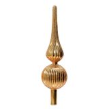 VRH ZA JELKO DECORIS ZLATA VIŠINA 31 CM VZOREC, SORTIRANO