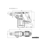 VRTALNO KLADIVO AKUMUL. METABO KH 18 LTX BL 24