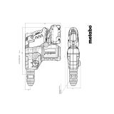 VRTALNO KLADIVO AKUMUL. METABO KH 18 LTX BL 28 Q