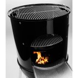 WEBER SMOKER SMOKEY MOUNTAIN COOKER, 47 CM, ČRN