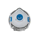 ZAŠČITNA RESPIRATOR MASKA OXYLINE XC 110 V FFP1 Z VENTILOM IN AKTIVNIM OGLJEM 3 KOS