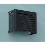 ZAŠČITA ZA KLIMO AIRSHIELD CURVE  / L / ANTRACIT / GLOSS /
