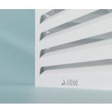 ZAŠČITA ZA KLIMO AIRSHIELD CURVE  / L / WHITE / GLOSS /