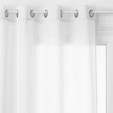 ZAVESA ATMOSPHERE GEORGETTE 140X240CM PES BELA