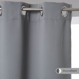 ZAVESA ATMOSPHERE ZATEMNITVENA 140X260CM PES SIVA