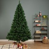 ZELENA NOVOLETNA JELKA CANADA SPRUCE IZ UMETNE MASE, VIŠINE 180 CM