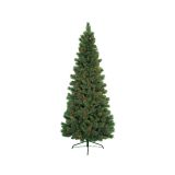 ZELENA NOVOLETNA JELKA NORWICH PINE IZ UMETNE MASE, VIŠINE 210 CM