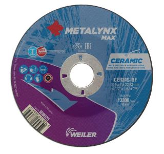 BRUSNA PLOŠČA ZA RF METALYNX 115X7X22.23 MM KERAMIKA CER24S-BF