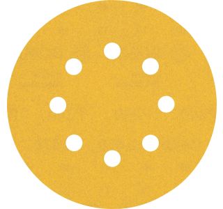 SAMOPRITRILNI BRUSNI DISK BOSCH 125MM 8 LUKENJ G240 EXC470 ZA LES IN BARVO