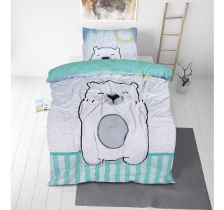 POSTELJNINA SVILANIT 140X200/50X70 BEAR HUG
