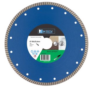 DIAMANTNA REZALNA PLOŠČA MTECH 180X25.4/22MM EXTRA TANKA GRANITOGRES, MARMOR