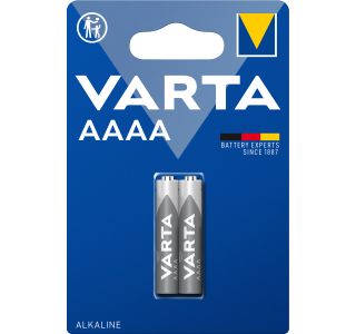 ALKALNI BATERIJSKI VLOŽEK VARTA 1.5V LONGLIFE POWER AAAA 2/1