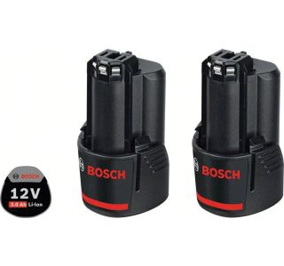 BOSCH LITIJ-IONSKA AKUMULATORSKA BATERIJA 2X GBA 12 V 3,0 AH