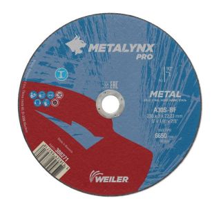 REZALNA PLOŠČA ZA JEKLO METALYNX 230X3X22.23 MM A30S-BF