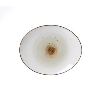 PLITVI KROŽNIK RITZENHOFF & BREKER 26X21 CM OVALNI GREY COSMO