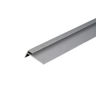STOPNIŠČNI ALU PROFIL CEZAR 28X12.5X3MM 2.7M SREBRN