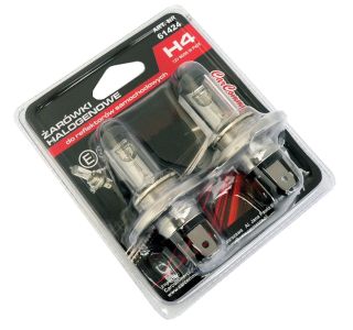CARCOMMERCE 2-DELNI SET AVTOMOBILSKIH ŽARNIC H4, 12V, 60/55W